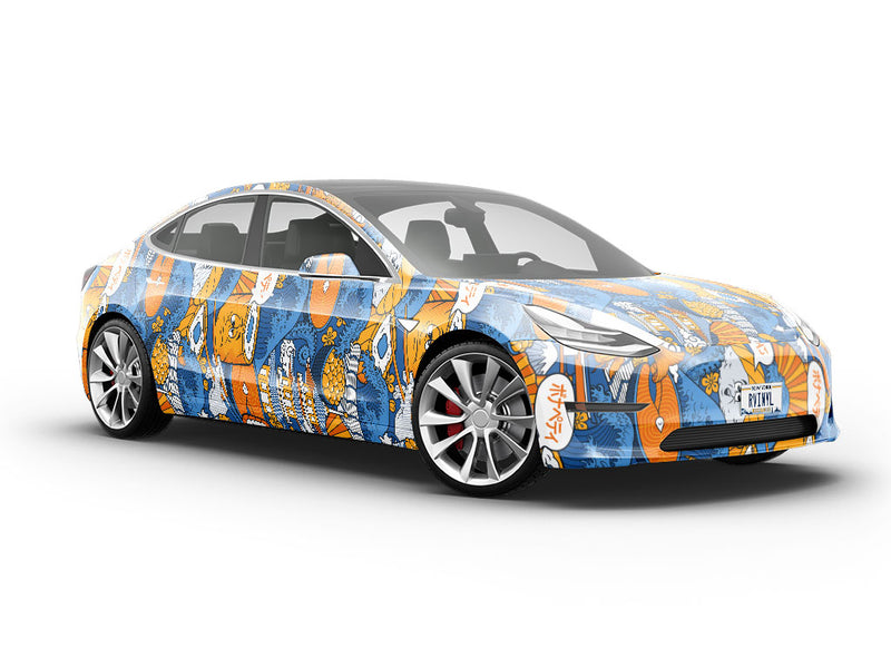 Raw Tastes Food Vehicle Vinyl Wrap