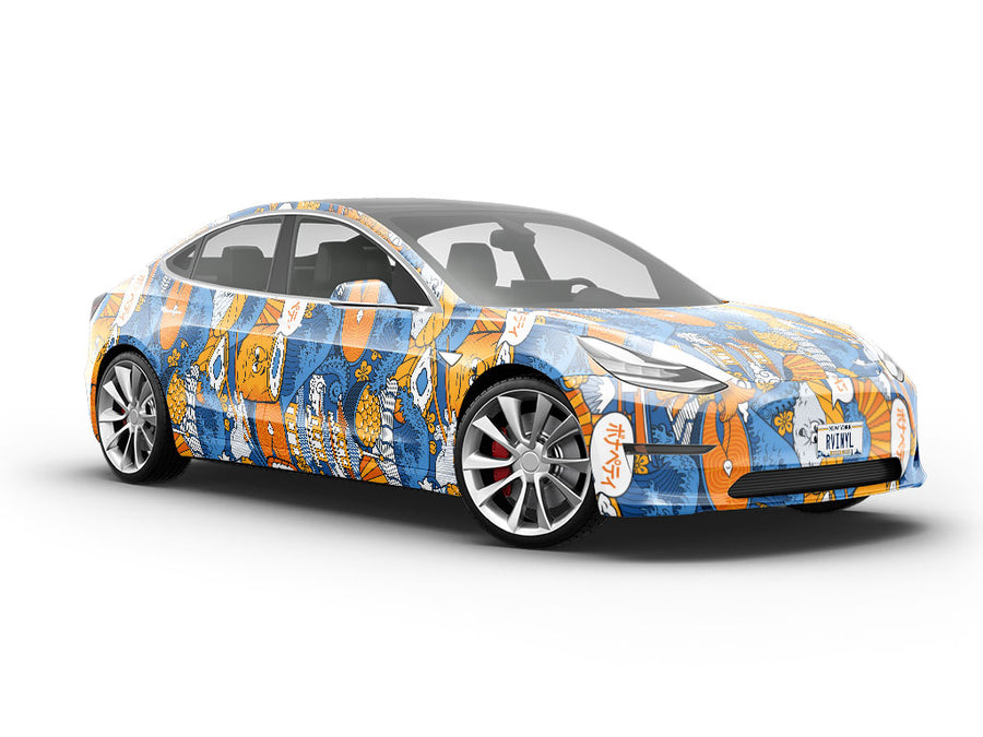 Raw Tastes Food Vehicle Vinyl Wrap