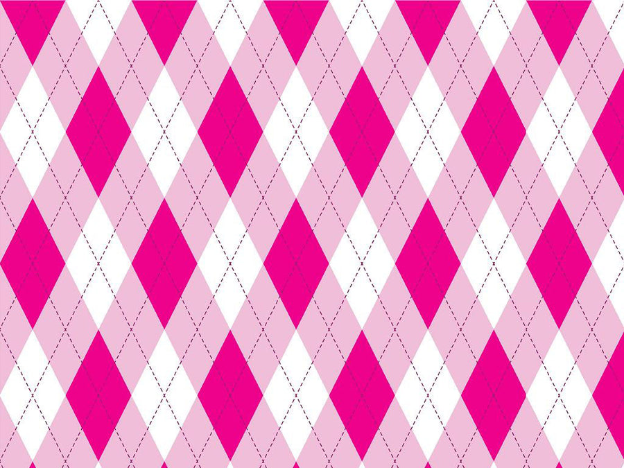 Razzmatazz Riot Argyle Vinyl Wrap Pattern~Rwraps Series 914 Digitally Printed Vinyl Wrap~0