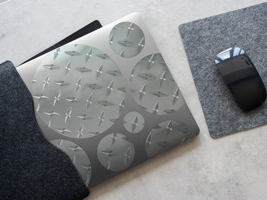 Rcraft Diamond Plate DIY Laptop Stickers