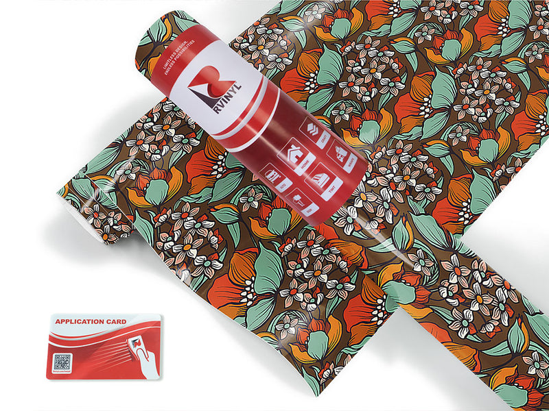 real foxy retro Craft Vinyl Roll