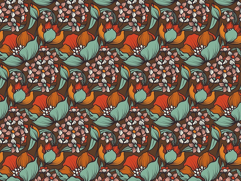Real Foxy Retro Vinyl Wrap Pattern~Rwraps Series 914 Digitally Printed Vinyl Wrap~0