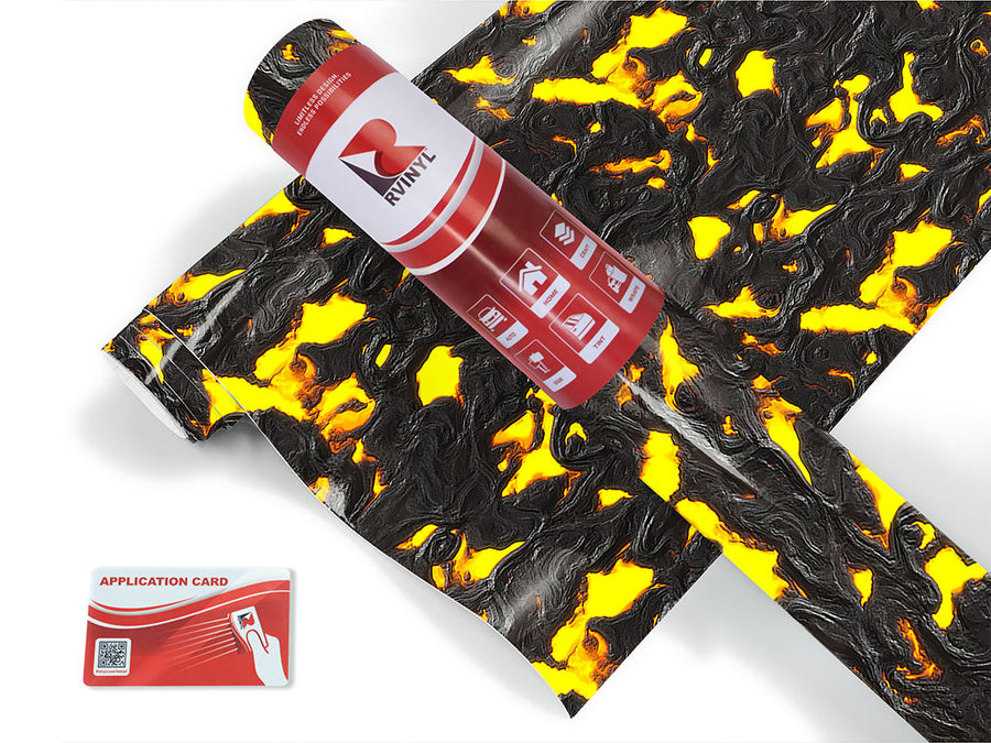 real hotspot lava Craft Vinyl Roll
