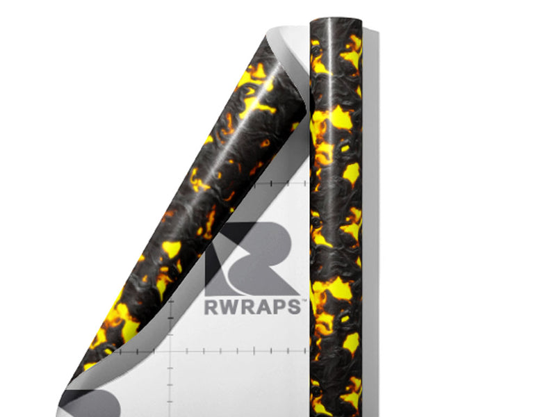 Real Hotspot Lava Wrap Film Sheets~Rwraps Series 914 Real Hotspot Lava Scrolled Sheet~3