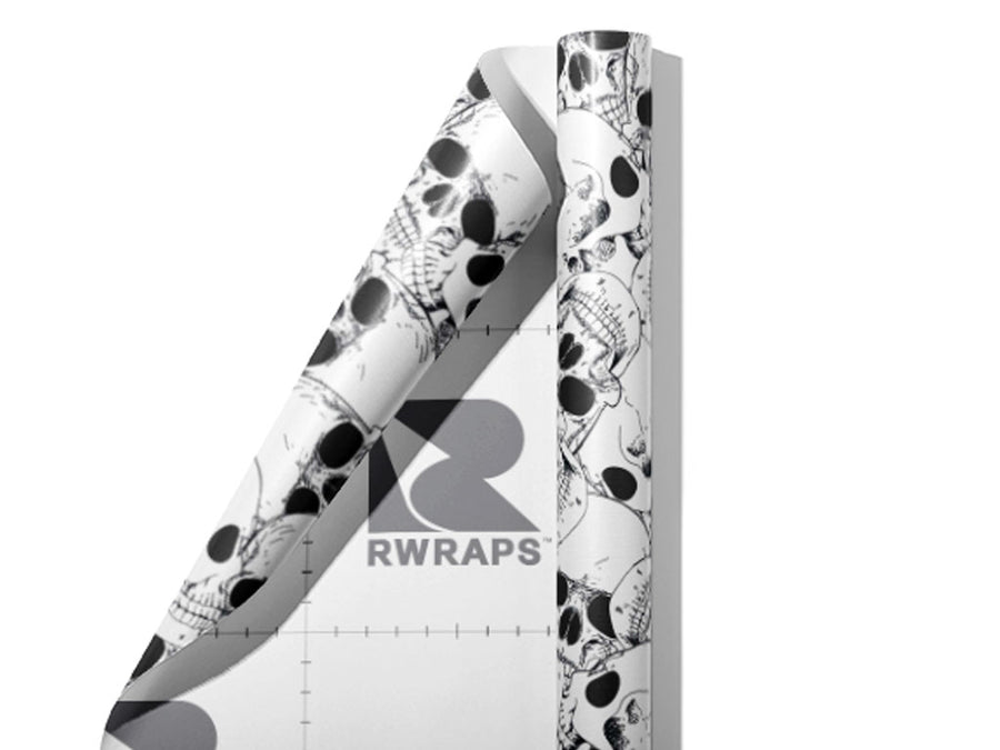 Realistic Catacomb Halloween Wrap Film Sheets~Rwraps Series 914 Realistic Catacomb Halloween Scrolled Sheet~3