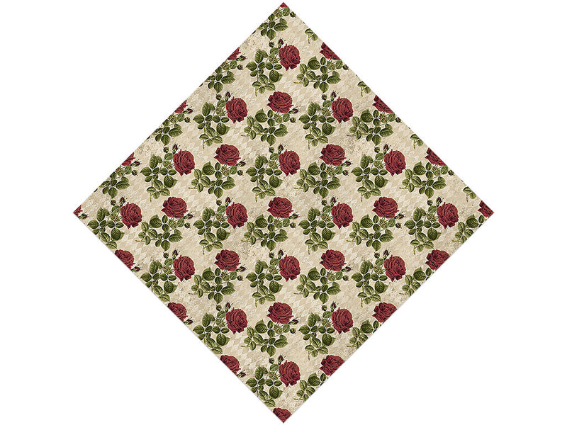 Realistic Roses Gothic Vinyl Wrap Pattern