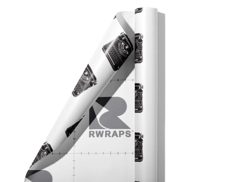 Realistic Typewriter Hobby Wrap Film Sheets~Rwraps Series 914 Realistic Typewriter Hobby Scrolled Sheet~3