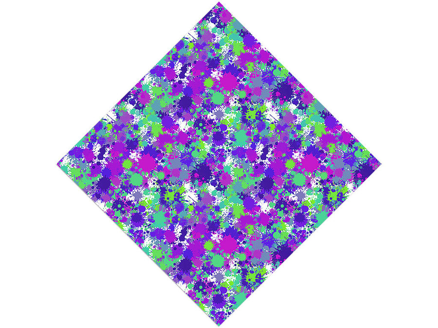 Rebel Yell Paint Splatter Vinyl Wrap Pattern