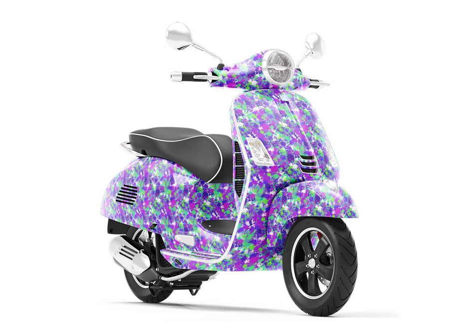 Rebel Yell Paint Splatter Vespa Scooter Wrap Film