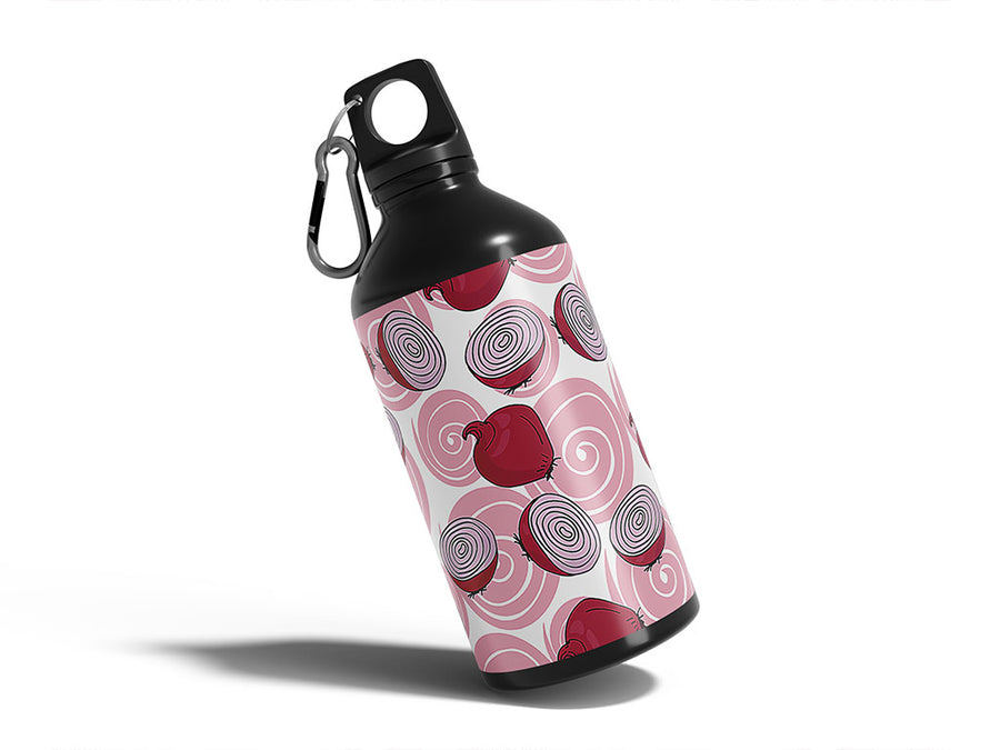 red burgermaster vegetable Water Bottle DIY Stickers