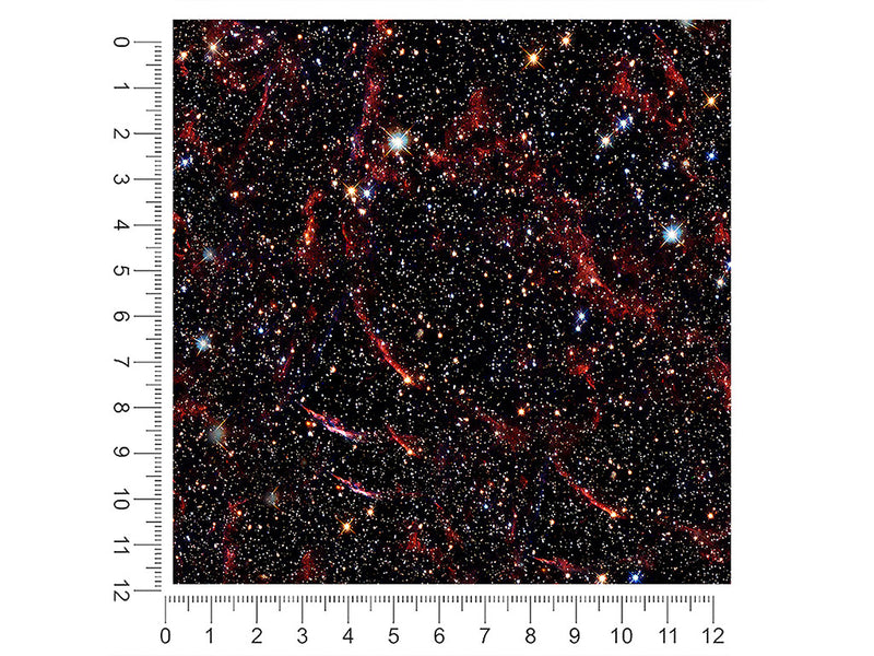 red burst science fiction 1ft x 1ft Craft Sheets
