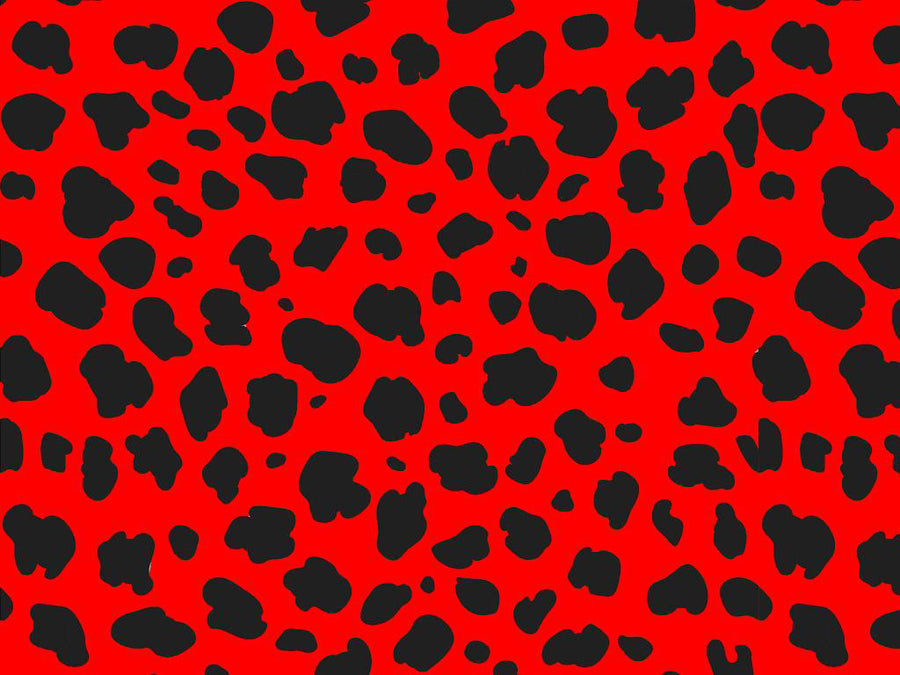 Red Cheetah Vinyl Wrap Pattern~Rwraps Series 914 Digitally Printed Vinyl Wrap~0