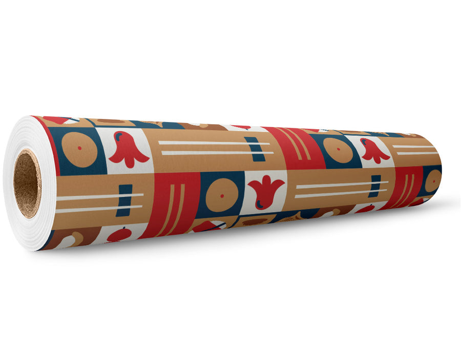 Red Chopsticks Food Wrap Film Wholesale Roll~Rwraps Series 914 Digitally Printed Vinyl Roll~5