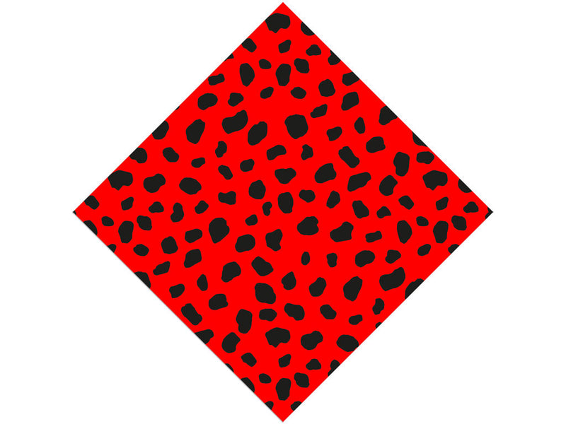 Red Dalmation Vinyl Wrap Pattern