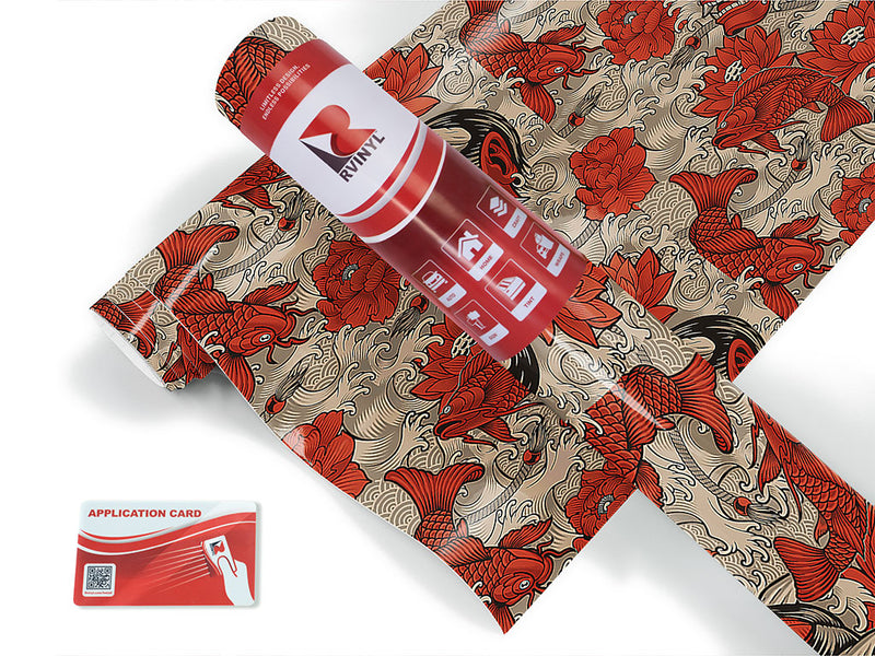 red devil japanese Craft Vinyl Roll