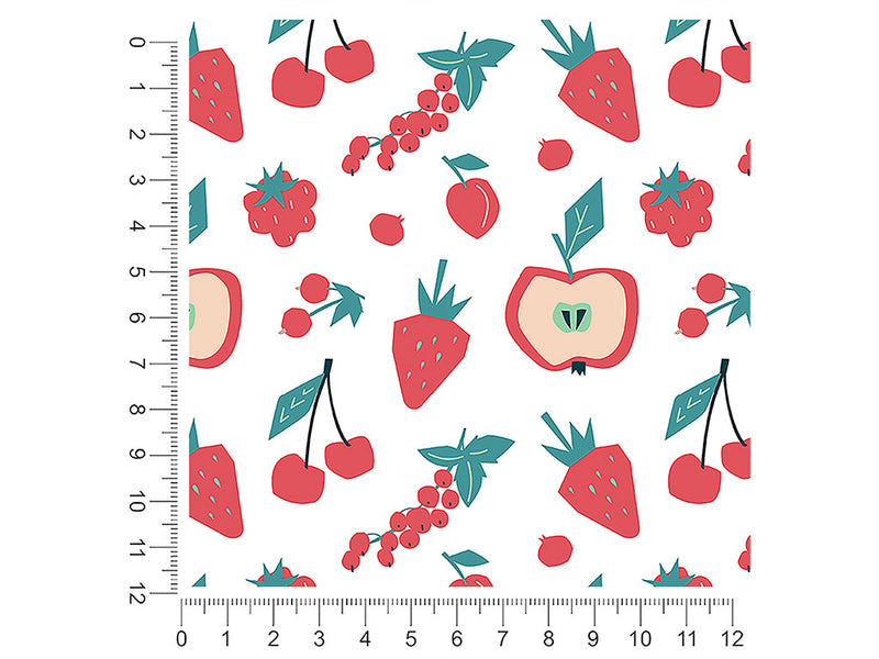 red faced fruit 1ft x 1ft Craft Sheets