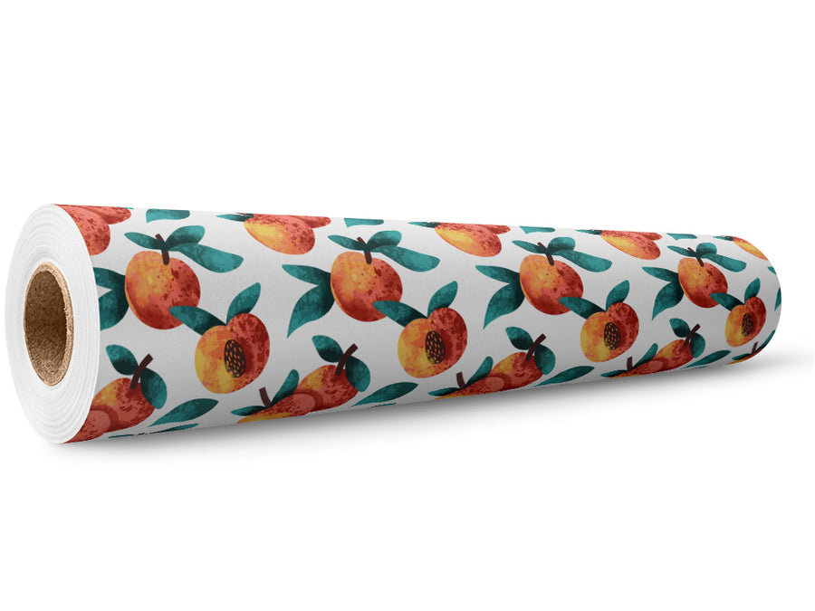 Red Haven Fruit Wrap Film Wholesale Roll~Rwraps Series 914 Digitally Printed Vinyl Roll~5