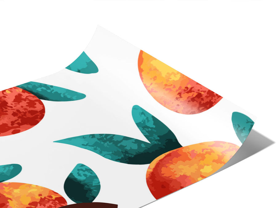 Red Haven Fruit Vinyl Wraps~Rwraps Series 914 Digitally Printed Vinyl Wrap~0