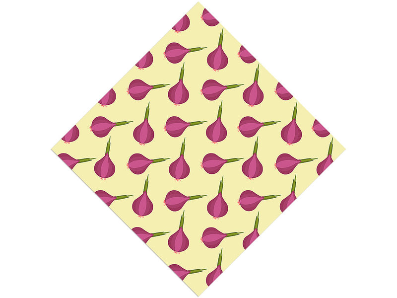 Red Italian Vegetable Vinyl Wrap Pattern