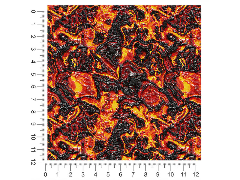 red liquid lava 1ft x 1ft Craft Sheets