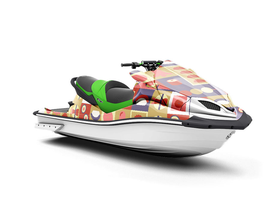 Red Meat Food Jet Ski Vinyl Customized Wrap