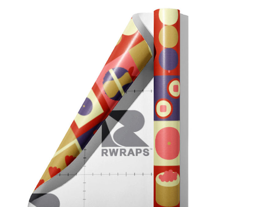 Red Meat Food Wrap Film Sheets~Rwraps Series 914 Red Meat Food Scrolled Sheet~3
