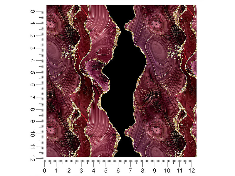 red planet gemstone films 1ft x 1ft Craft Sheets