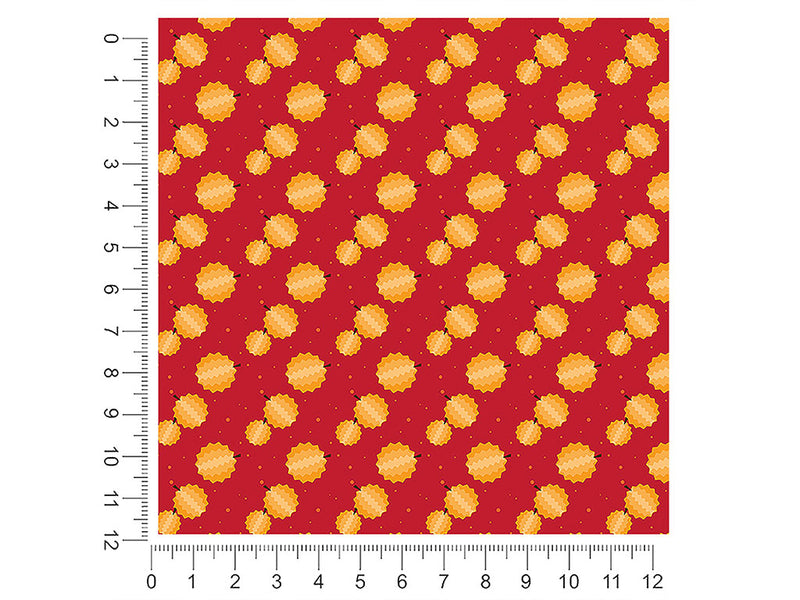 red prawn fruit 1ft x 1ft Craft Sheets