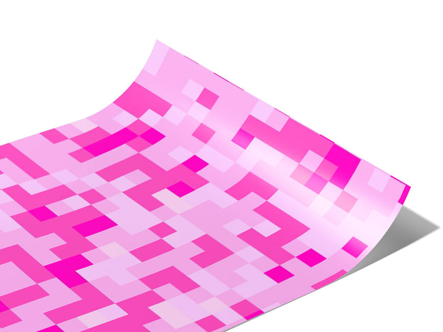 Red Purple Pixel Vinyl Wraps~Rwraps Series 914 Digitally Printed Vinyl Wrap~0