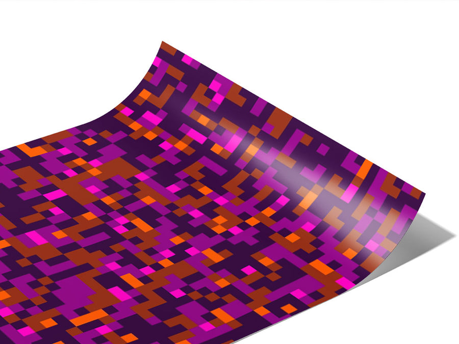 Red Red Wine Pixel Vinyl Wraps~Rwraps Series 914 Digitally Printed Vinyl Wrap~0