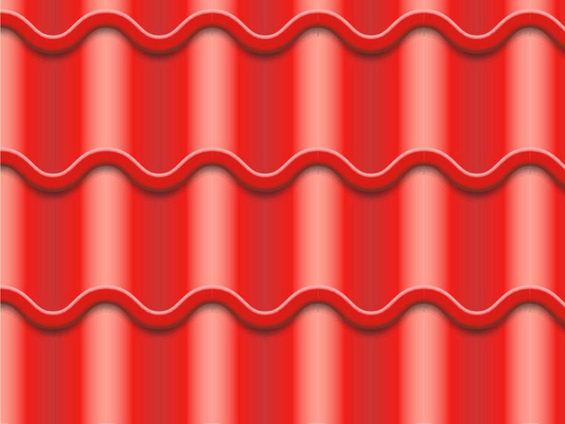 Red Tile Vinyl Wrap Pattern~Rwraps Series 914 Digitally Printed Vinyl Wrap~0