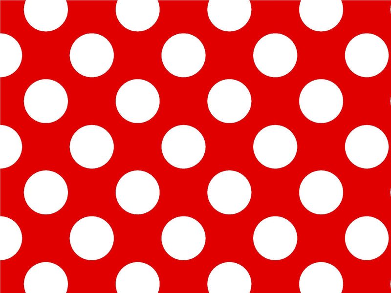 Red Scare Polka Dot Vinyl Wrap Pattern~Rwraps Series 914 Digitally Printed Vinyl Wrap~0