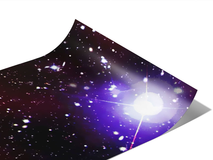 Red Starfield Science Fiction Vinyl Wraps~Rwraps Series 914 Digitally Printed Vinyl Wrap~0