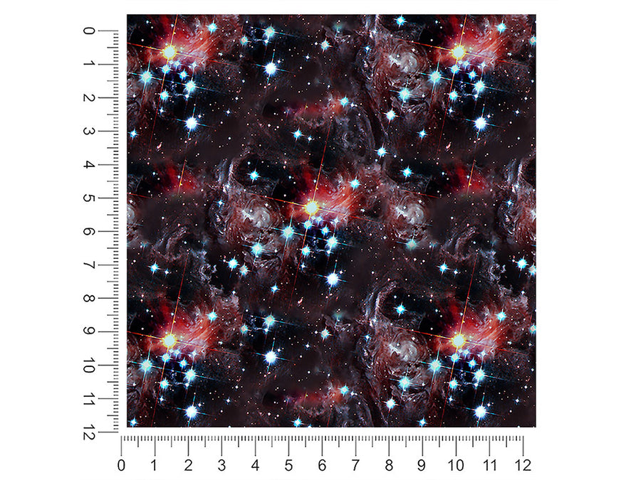 red stars science fiction 1ft x 1ft Craft Sheets