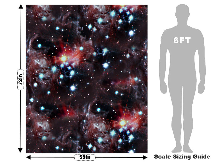 Red Stars Science Fiction Vehicle Wrap Scale~Rwraps Series 914 Red Stars Science Fiction Measurements~1
