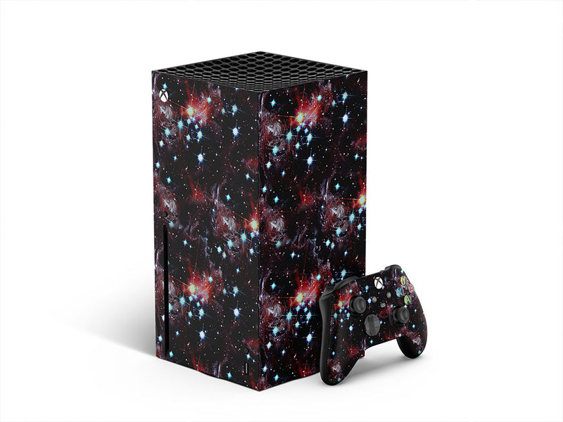red stars science fiction XBOX DIY Decal