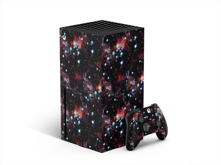red stars science fiction XBOX DIY Decal