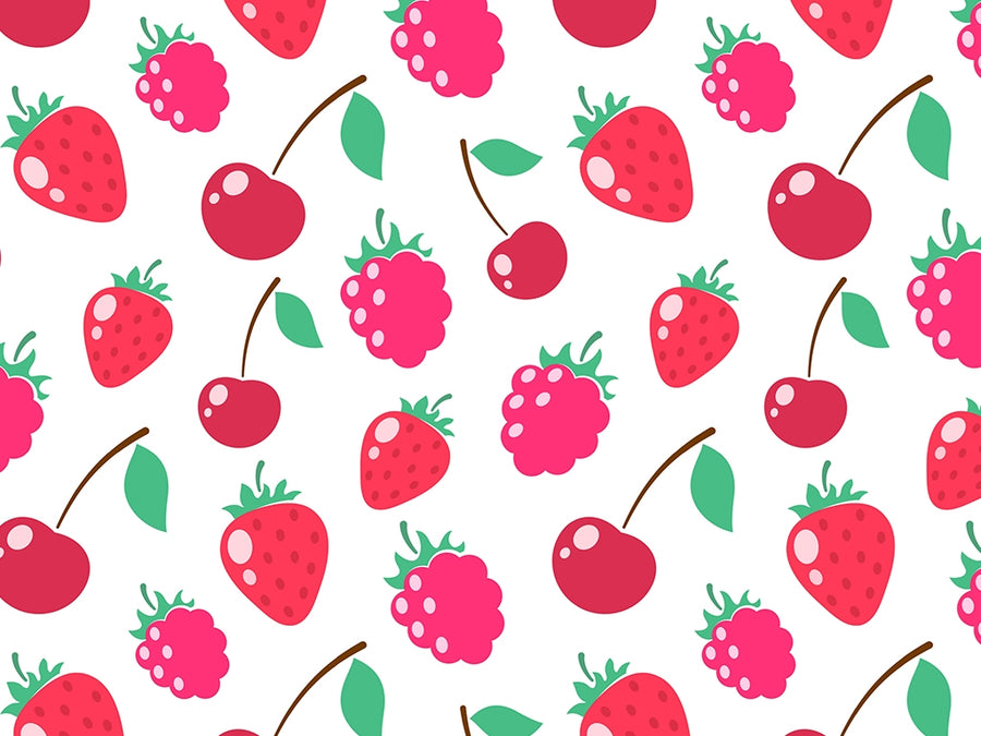 Red Team Fruit Vinyl Wrap Pattern~Rwraps Series 914 Digitally Printed Vinyl Wrap~0