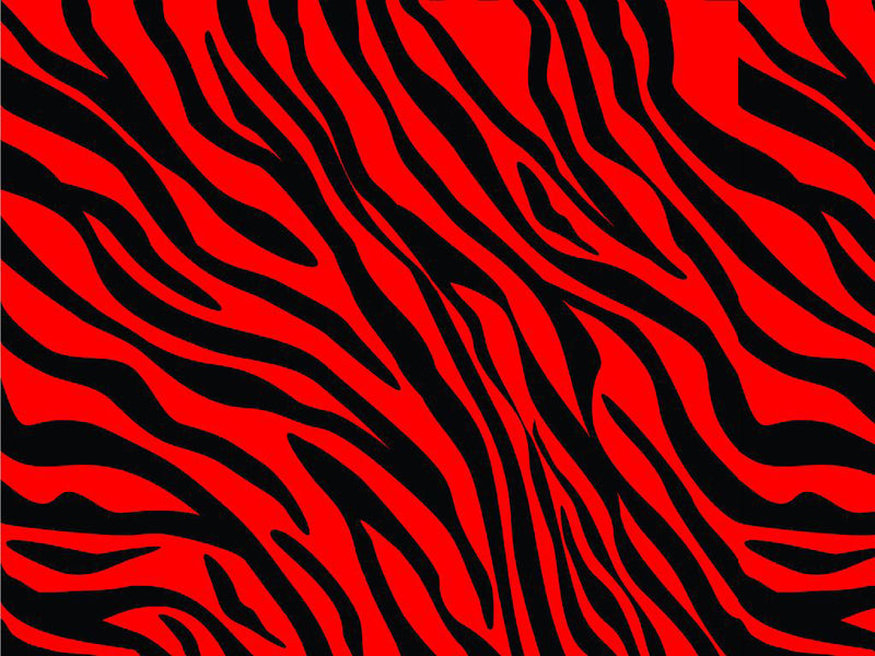 Red Tiger Vinyl Wrap Pattern~Rwraps Series 914 Digitally Printed Vinyl Wrap~0