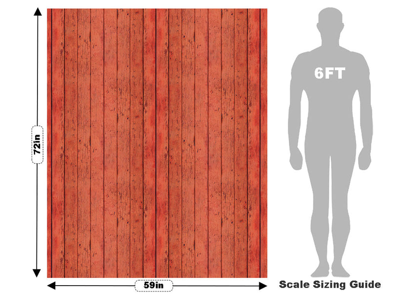 Redwood Wood Plank Vehicle Wrap Scale~Rwraps Series 914 Redwood Wood Plank Measurements~2