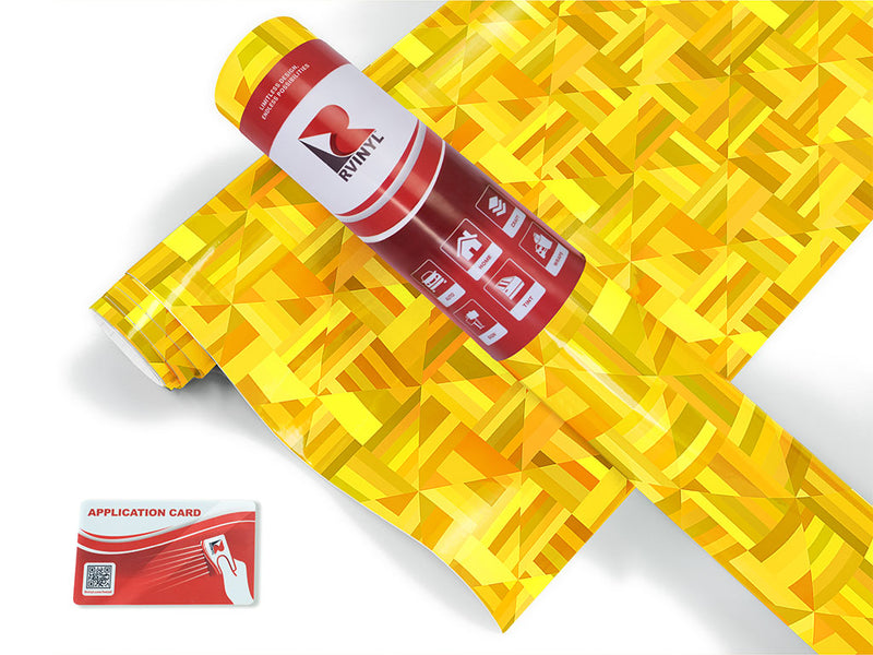 refined amber mosaic Craft Vinyl Roll