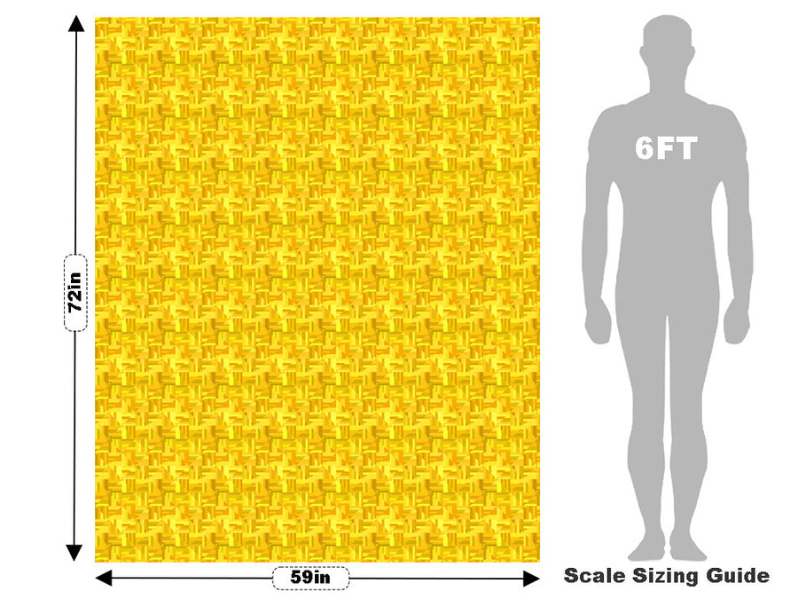 Refined Amber Mosaic Vehicle Wrap Scale~Rwraps Series 914 Refined Amber Mosaic Measurements~1
