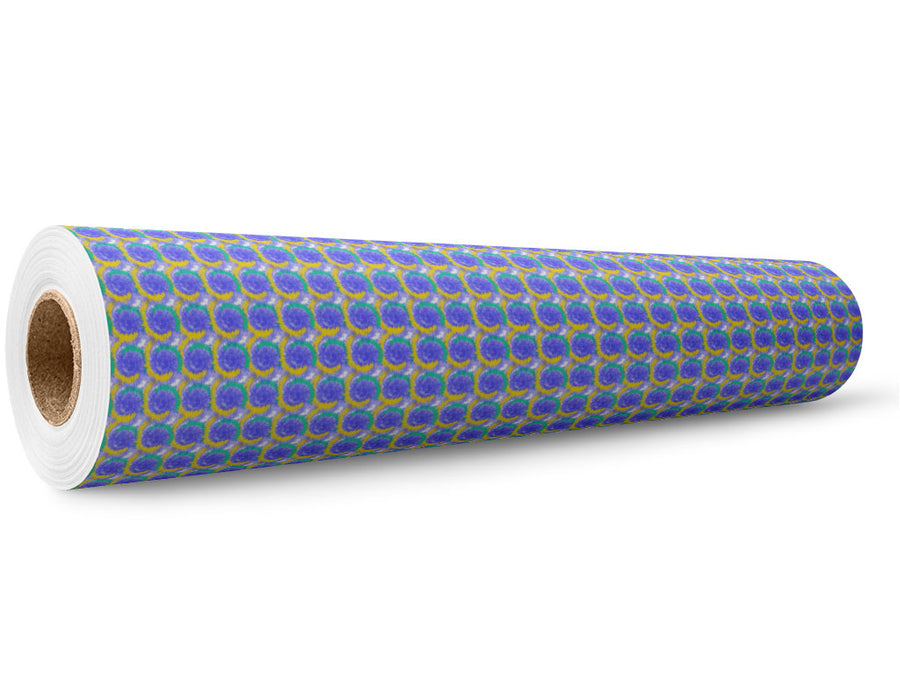 Refracting Light Tie Dye Wrap Film Wholesale Roll~Rwraps Series 914 Digitally Printed Vinyl Roll~5