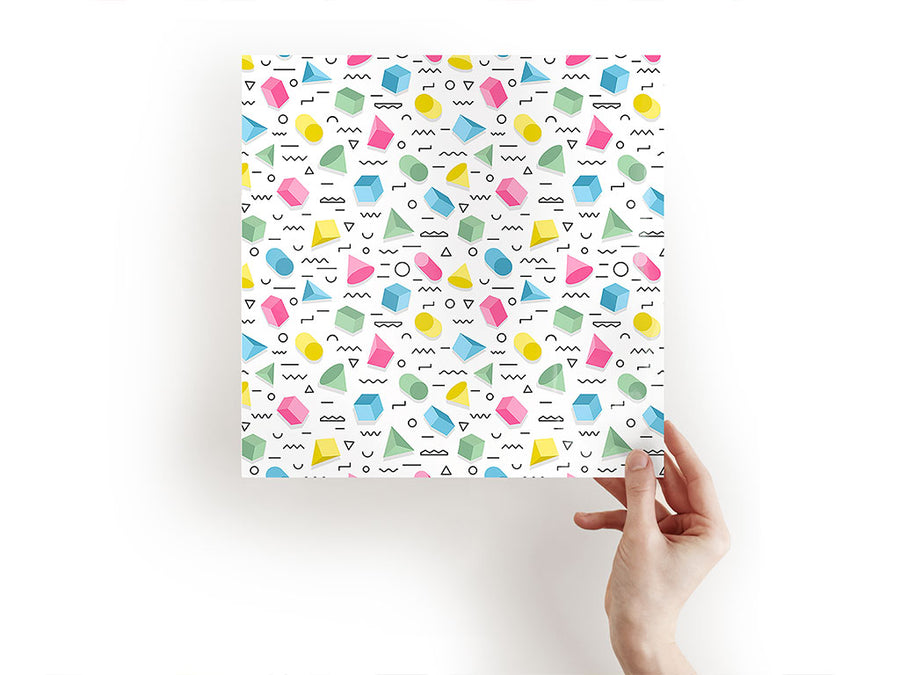 regained equilibrium abstract geometric Craft Sheets