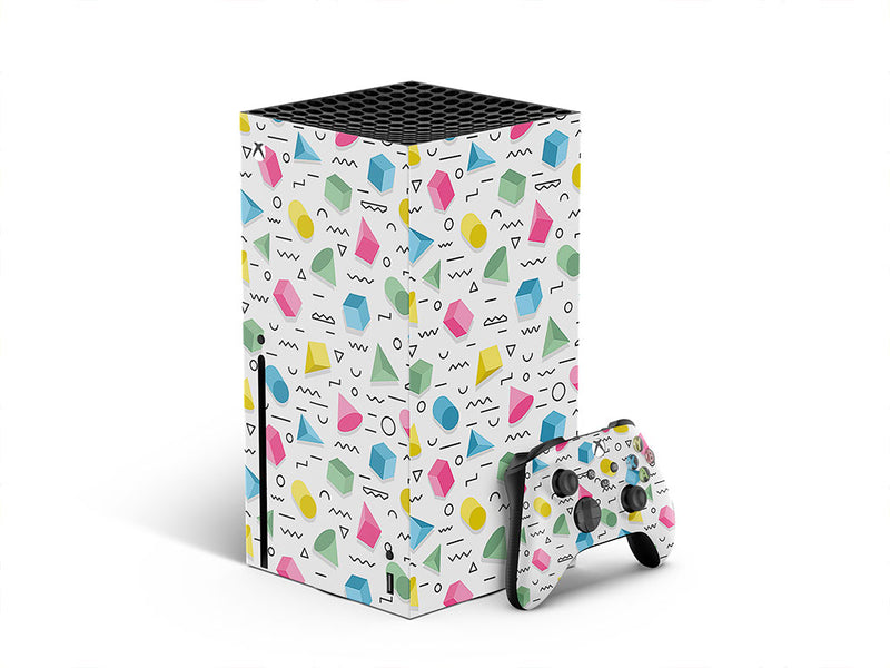 regained equilibrium abstract geometric XBOX DIY Decal