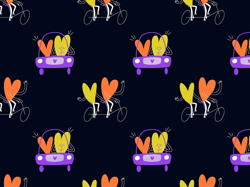 Relationship Goals Heart Vinyl Wrap Pattern~Rwraps Series 914 Digitally Printed Vinyl Wrap~0