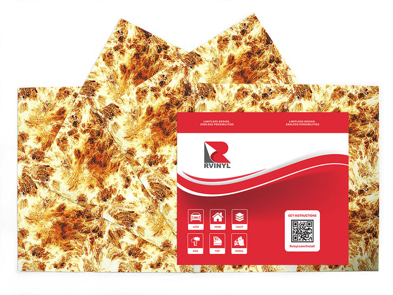 remorseless flames lava Craft Vinyl Sheet Pack