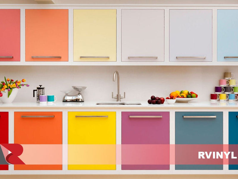 Removable Kitchen Cabinetry Wrap