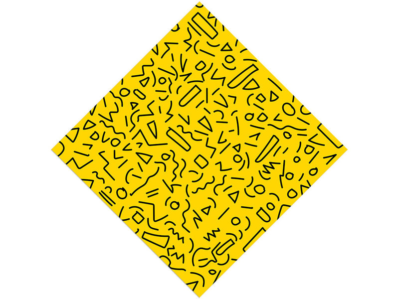 Restart Abstract Vinyl Wrap Pattern