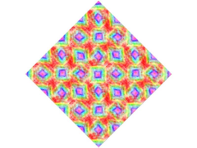 Retro Flashback Tie Dye Vinyl Wrap Pattern
